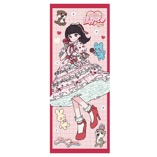 イラストフェイスタオル