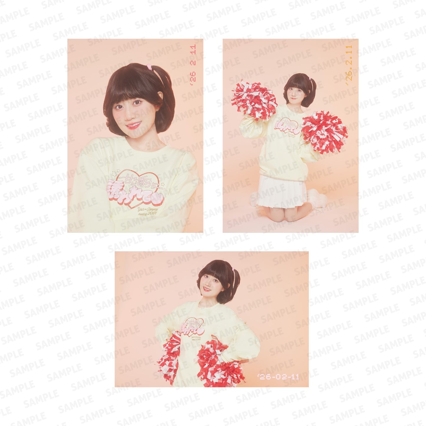 ブロマイドセット(B)ぽんぽんゆいちゃん