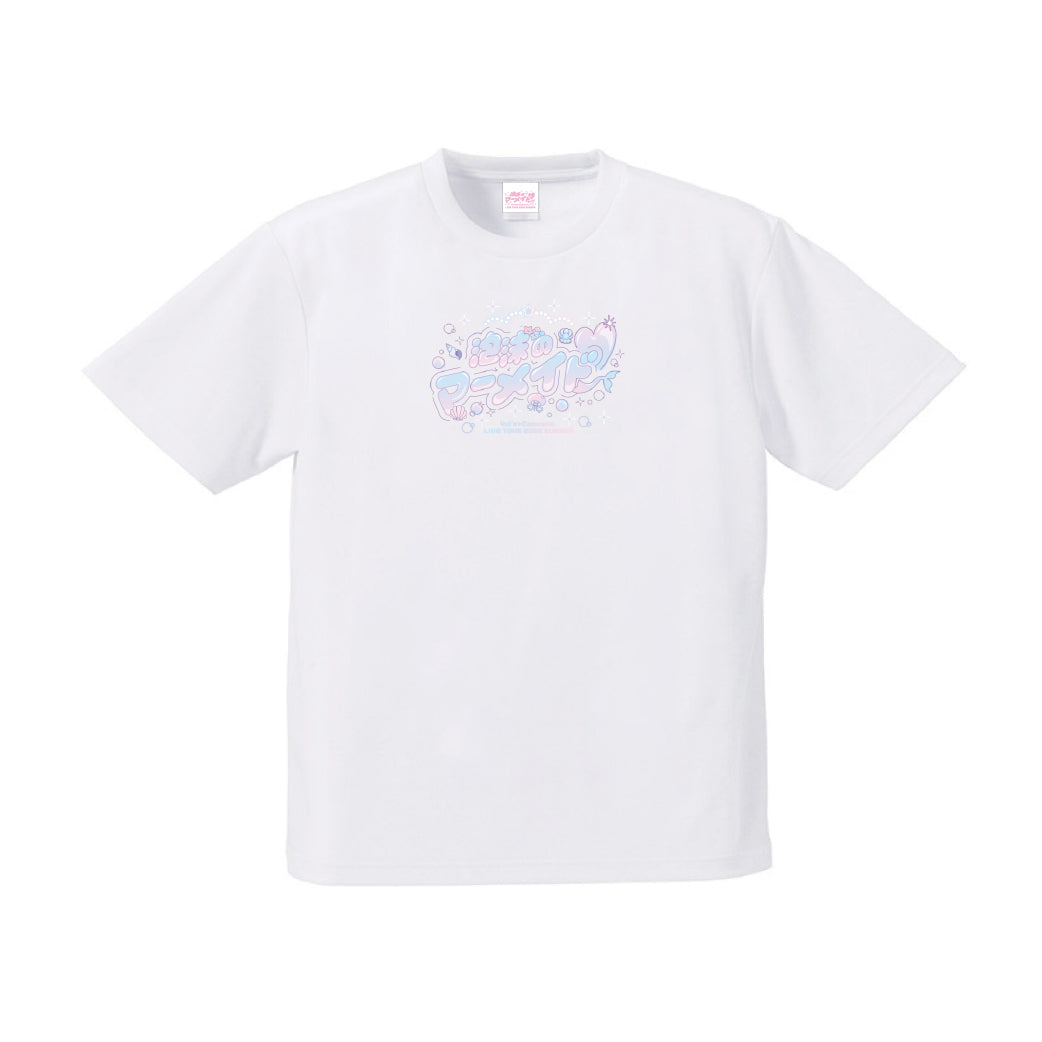 泡沫のマーメイド♡スポーツTシャツ（ホワイト）